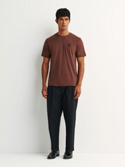 Rot - Belstaff Logo T-Shirt - Bild 3 von 7