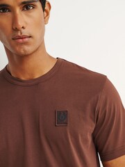 Rot - Belstaff Logo T-Shirt - Bild 5 von 7