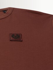 Rot - Belstaff Logo T-Shirt - Bild 7 von 7