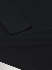Itim - Belstaff Long Sleeves Logo T-Shirt - Larawan 7 ng 8