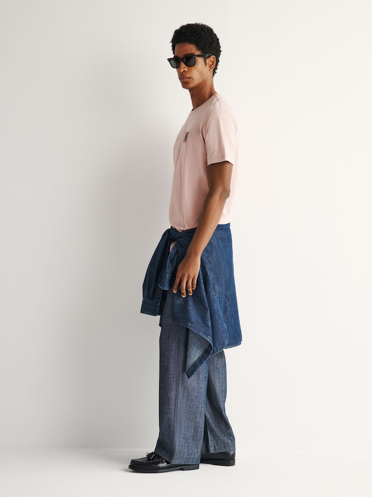 Belstaff Pink Logo T-Shirt - Image 2 of 6