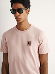 Belstaff Pink Logo T-Shirt - Image 6 of 6
