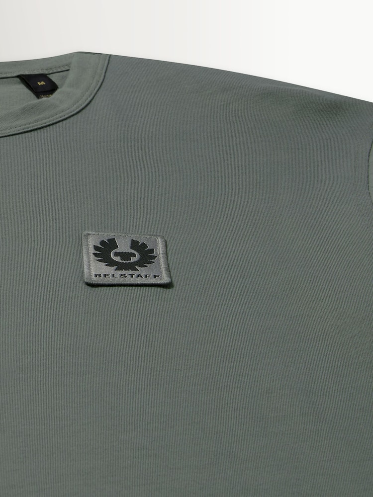 Berde - T-Shirt na may Logo ng Belstaff - Larawan 7 ng 7