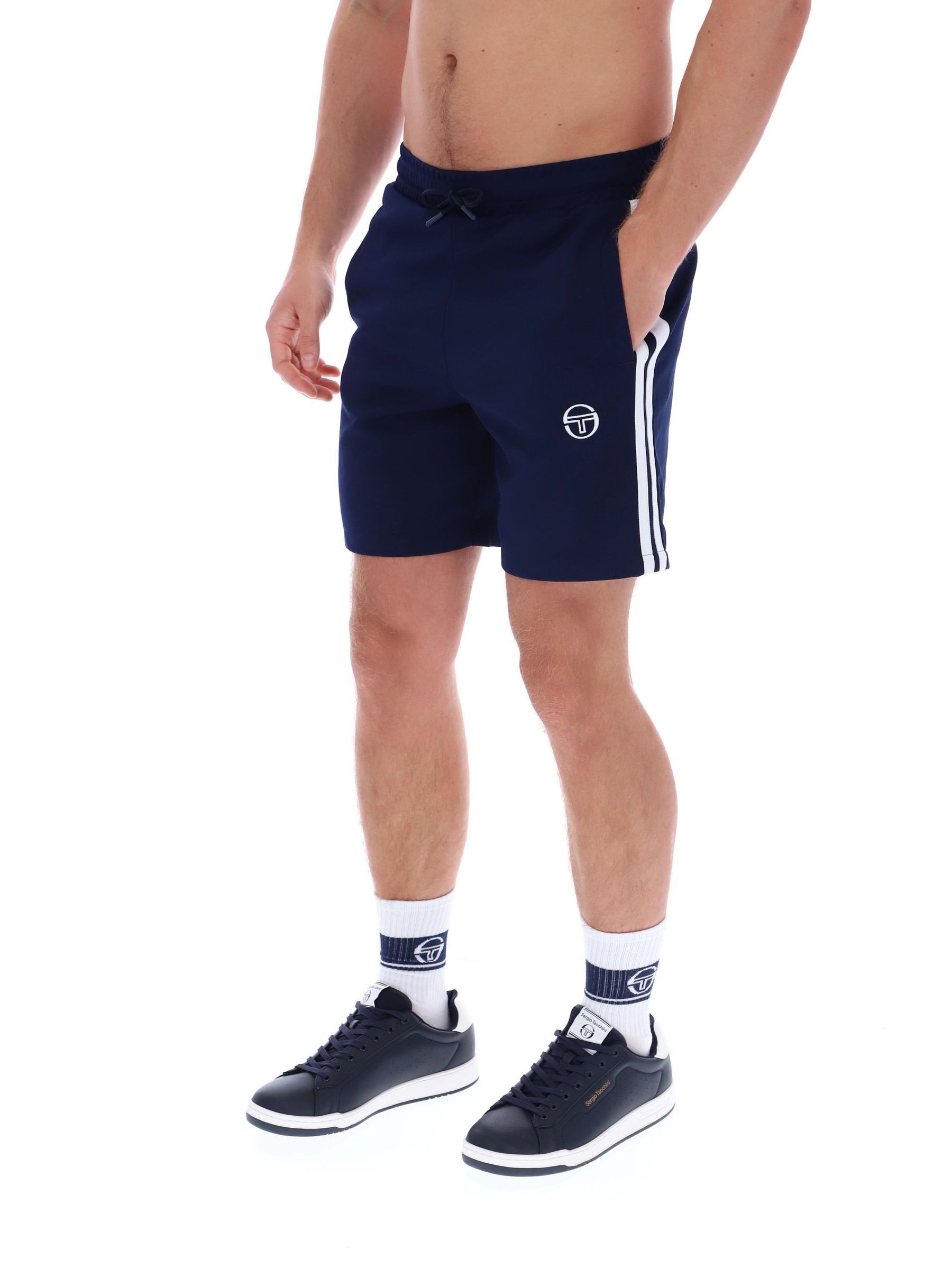 Buy Sergio Tacchini Navy Blue Pietrapertosa Shorts from Next USA