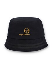 Sergio Tacchini Black Marcell Hatclassic Bucket Hat - Image 3 of 4