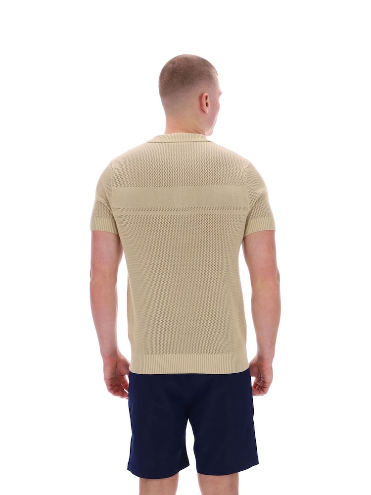 Sergio Tacchini Knit Polo Shirt - Image 2 of 4