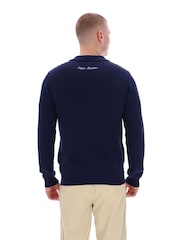 Sergio Tacchini Blue Cipri Knit Cardigan - Image 2 of 4