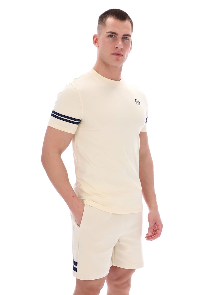 Sergio Tacchini Nude Grellocrew Neck T-Shirt - Image 2 of 4