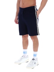 Sergio Tacchini Blue Fratelli Crochet Shorts - Image 1 of 4