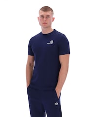 Albastru - Sergio Tacchini Feltont T-Shirt - Imaginea 3 din 4