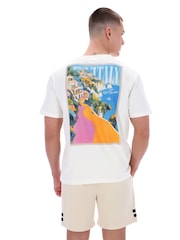 Sergio Tacchini Vacanza Graphic T-Shirt - Imagen 1 de 4