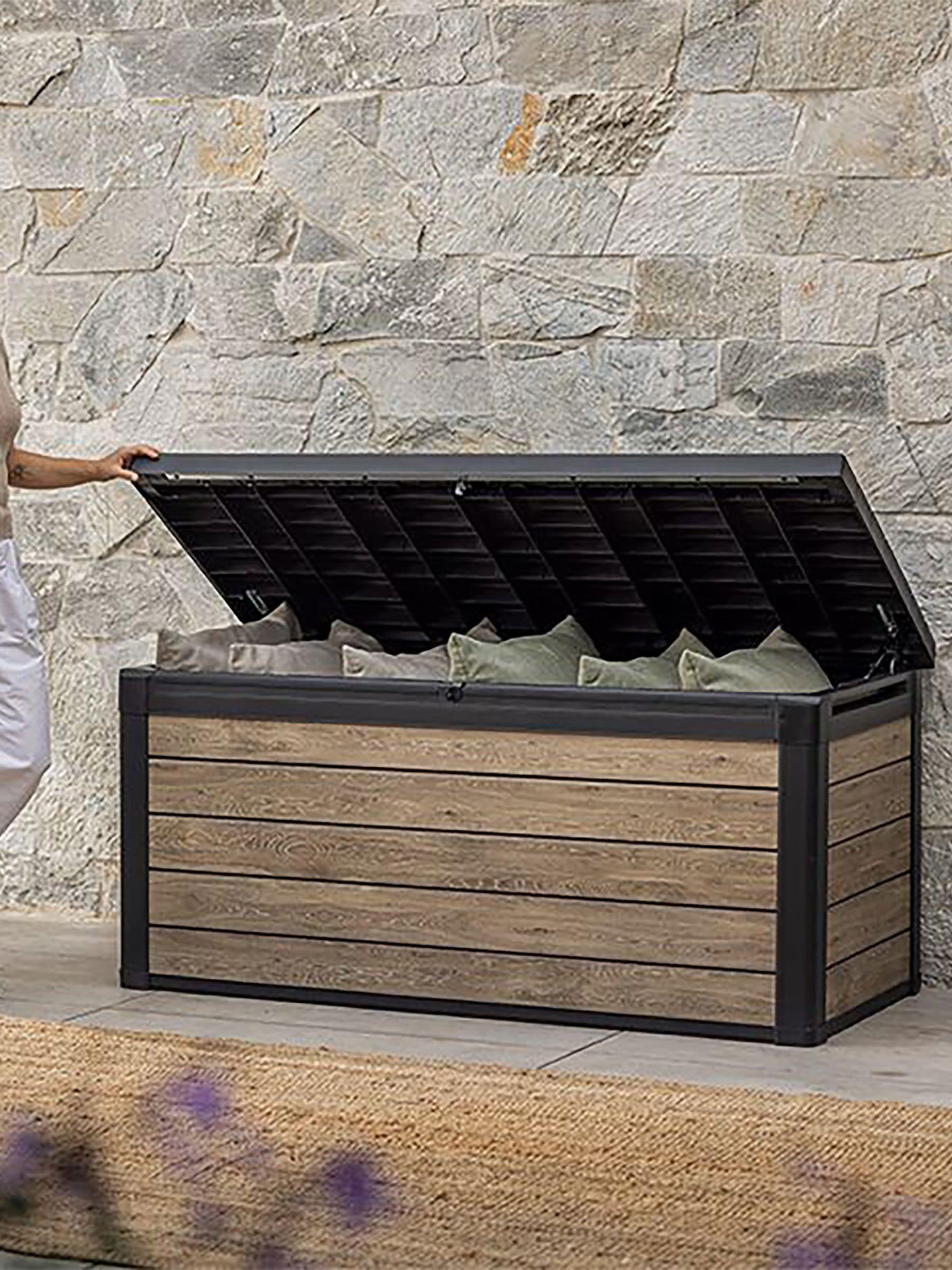 SHUN・オーダー品・5層式ディスプレーBOX Buy Keter Ashwood Brown Signature 570L Garden Storage Box from the