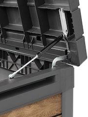 Keter Ashwood Brown Signature 570L Garden Storage Box - Image 6 of 6