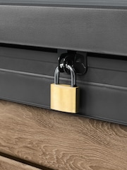 Keter Ashwood Brown Signature 870L Garden Storage Box - Image 5 of 6