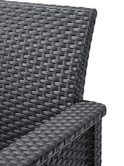 Keter Grey Emma 5 Seater Garden Corner Set - Image 5 of 6