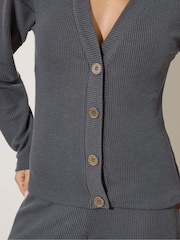 PixieGirl Petite Button Textured Cardigan - صورة 4 من 5