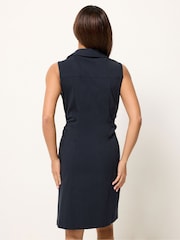 PixieGirl Petite Gold Button Shirt Mini Dress - Εικόνα 3 από 5