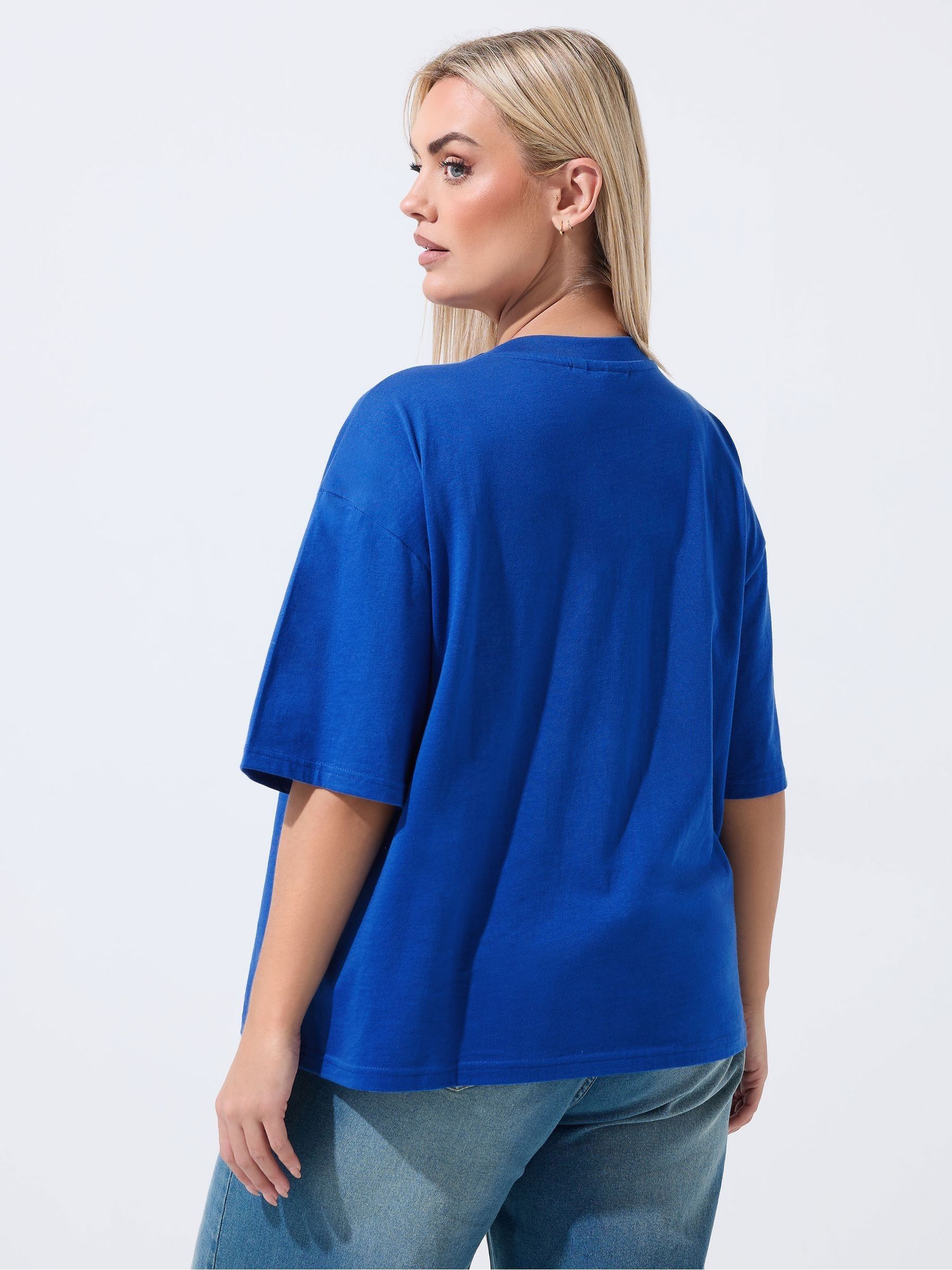 Buy Yours Curve Blue Limited Pepsi T-Shirt from Next USA