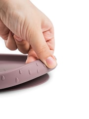 Done by Deer Pink Stick & Stay Deer Friends Dinner Set - Image 5 of 6