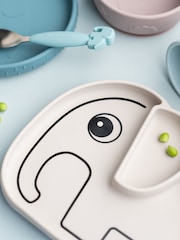 Done by Deer Natural Elphee Silicone Stick & Stay Plate - Image 1 of 5