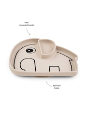 Done by Deer Natural Elphee Silicone Stick & Stay Plate - Image 4 of 5