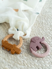 Done by Deer 2 Pack Pink Deer Friends Teether - Image 1 of 4