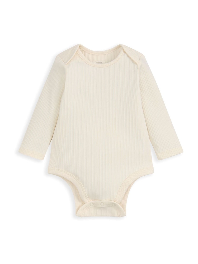 Mamas & Papas Green Sweat Dungaree & Bodysuit Set - Image 5 of 5