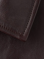 Mango Red Leather Jacket - Image 2 of 2