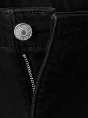 Mango Lia Black Mid Rise Straight Leg Jeans - Image 4 of 4