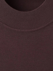 Mango Brown Fine Knit Maxi Dress - Image 6 of 6