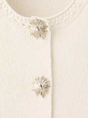 Mango Cream Detailed Gold Button Waistcoat - Image 3 of 3