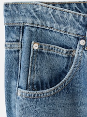 Mango Blue Wide Leg Jeans - Image 6 of 6