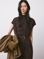 Mango Blue Long Sleeve V-Neck Cardigan - Image 3 of 4