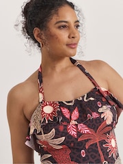 Simply Be Pink Knitted Swimsuit - Image 4 of 4