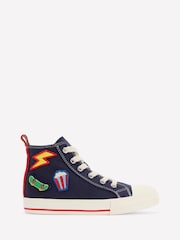 Boden Blue Canvas High Top - Image 1 of 3