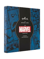 Hallmark Blue 10 Pack Marvel Cards In 5 Designs - Image 2 of 4