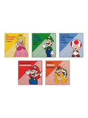 Hallmark 10 Pack Red Super Mario Cards In 5 Designs - Image 3 of 4