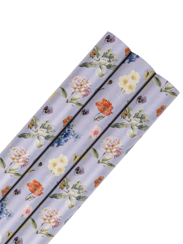 Hallmark 3 x 2m Marjolein Bastin Florals Wrapping Paper - Image 2 of 6