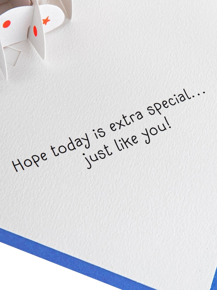 Hallmark Blue Celebrate Enjoy Your Day 3D Forever Friends Card - Image 5 of 5