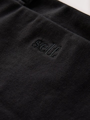 self. Black Strappy Square Neck Bodysuit - Image 4 of 5