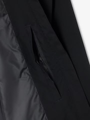 Lacoste Black Cropped Water Repellent Technical Jacket - Image 4 of 5