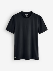 Lacoste Black Slim Fit Loungewear T-Shirt 3 Pack - Image 2 of 4