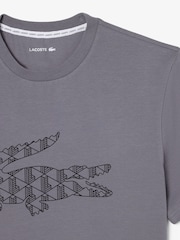 Lacoste Monogram Jersey Pyjamas Set - Imaginea 2 din 4