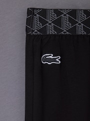Lacoste Monogram Jersey Pyjamas Set - Imaginea 3 din 4