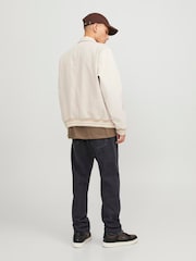JACK & JONES Black Relaxed Fit Chris Jeans - Image 4 of 7