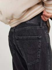 JACK & JONES Black Relaxed Fit Chris Jeans - Image 5 of 7