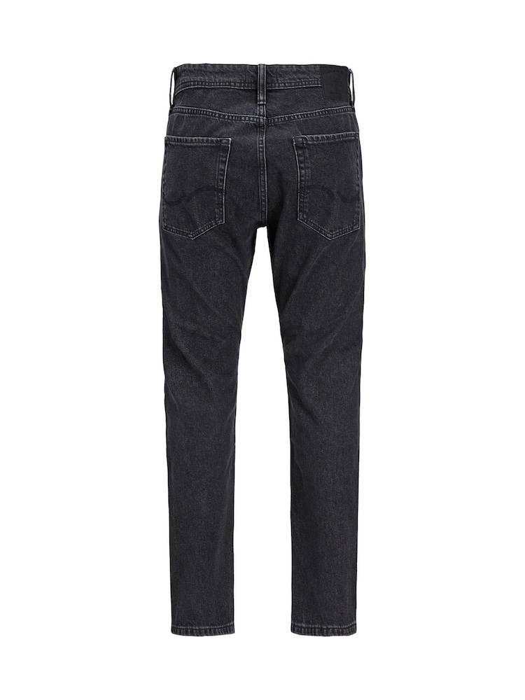 JACK & JONES Black Relaxed Fit Chris Jeans - Image 7 of 7 JACK & JONES Black Relaxed Fit Chris Jeans - Image 7 of 7