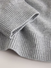 Green/Grey Supersoft Crew Neck Long Sleeve Jumpers 2 Pack - Image 8 of 9