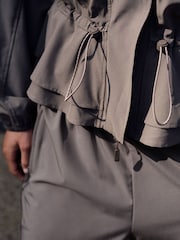 self. Stone 4 Way Stretch Funnel Neck Jacket - Image 3 of 9