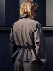 self. Stone 4 Way Stretch Funnel Neck Jacket - Image 5 of 9